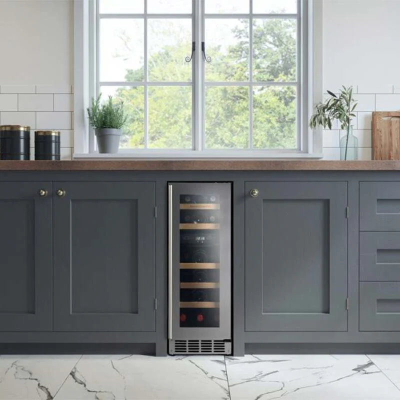 30CM Dual Zone Wine Cooler - Stainless Steel - RWC3018SS/