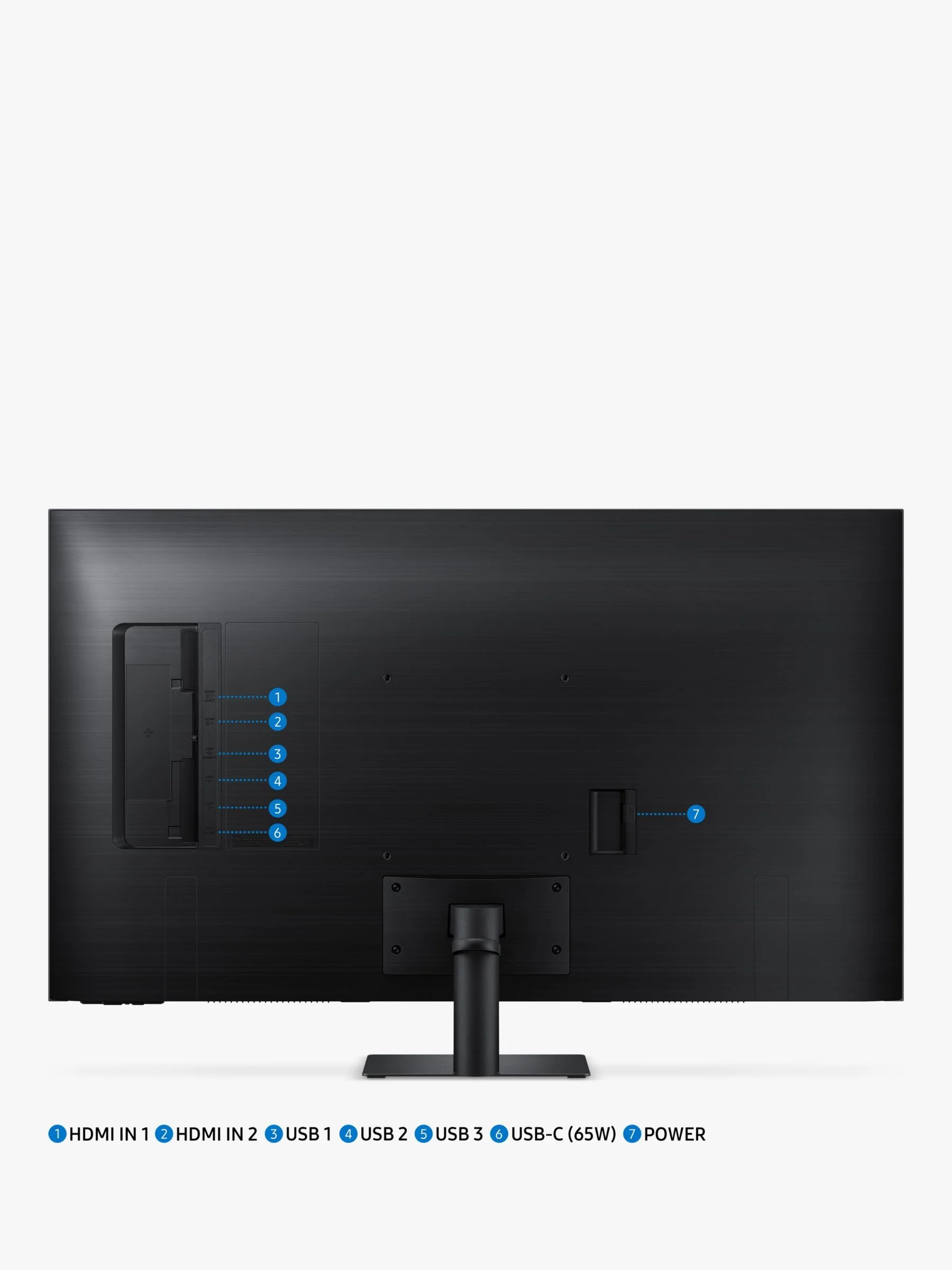4K UHD Samsung M70B Smart Monitor 43", Adaptive Picture/Sound, Wireless DeX, Remote Access, Integrated Apps, SlimFit Camera Compatible, Smart Home Hub, Ultra-Slim Design, Samsung TVPlus Enabled - Image 6