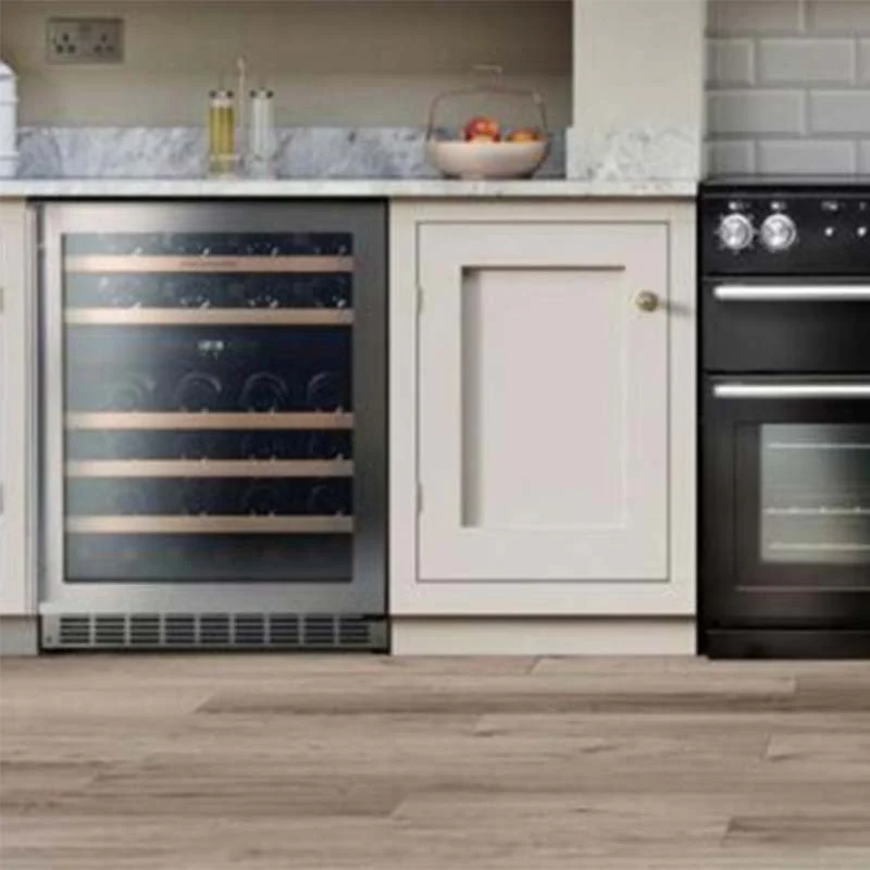 60CM Dual Zone Wine Cooler - Stainless Steel - RDZ6046SS/