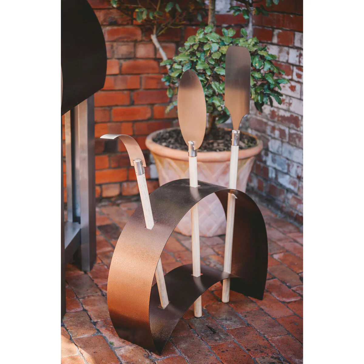Alpha Pro Grande Fumoso Wood-Fired Pizza Oven and BBQ Grill Bundle in Antique Copper + Cover - Image 5
