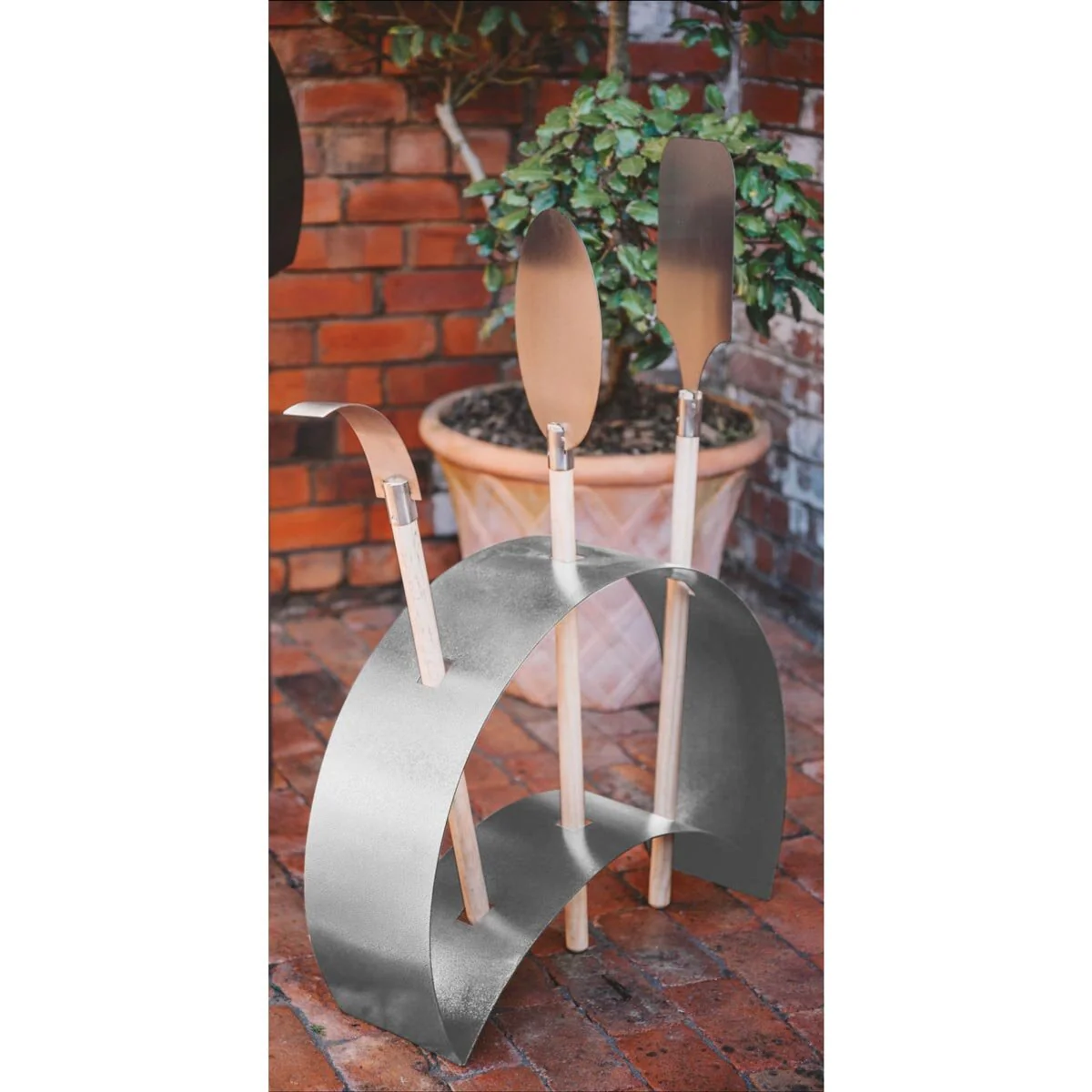 Alpha Pro Grande Wood-Fired Pizza Oven Bundle in Stainless Steel + Cover - Image 5