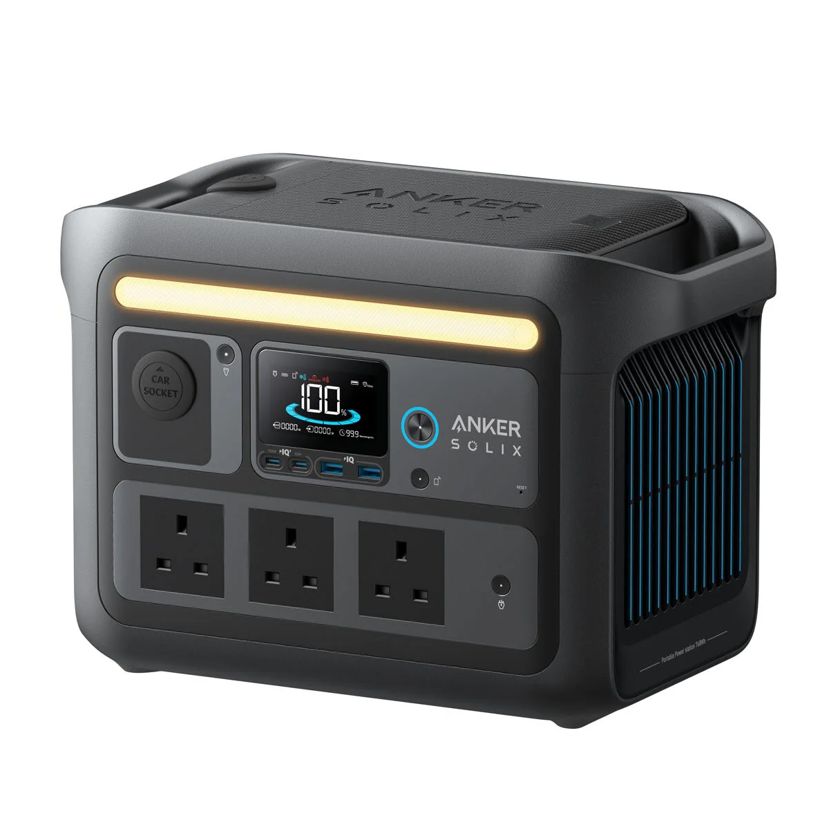 Anker C800X Plus Portable Power Station 768Wh & 200W Anker Solix Foldable Solar Panel - Image 2