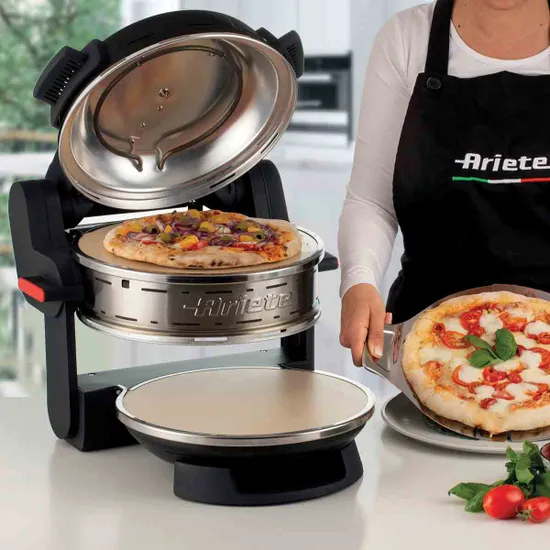 Ariete 32Cm Double Pizza Oven Black - Image 5
