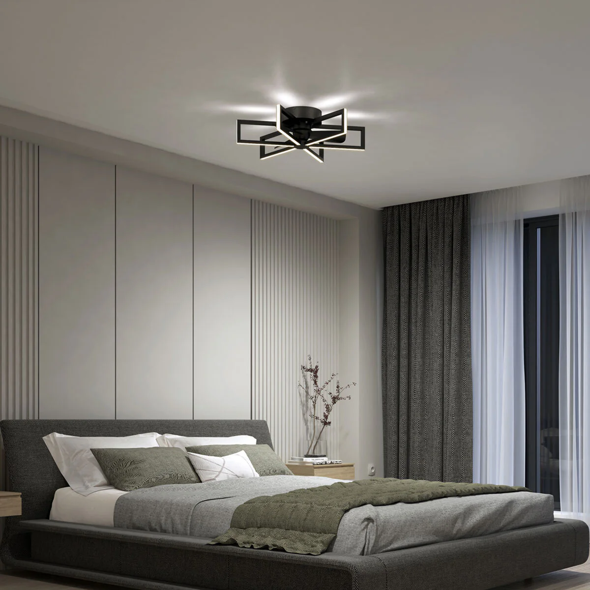 Artika Swirl 26" (66.5cm) Fan Light with Remote Control - Image 7