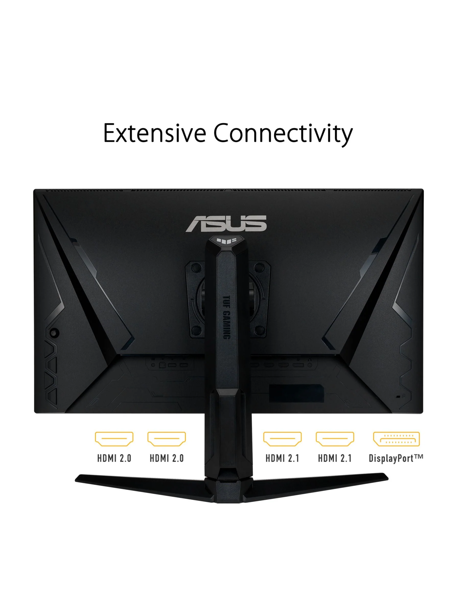 ASUS TUF 4K Ultra HD 28" Gaming Monitor 144Hz, AMD Freesync, HDMI 2.1, Adjustable Ergonomic, IPS Panel, HDR, Built-in Speakers - Image 6
