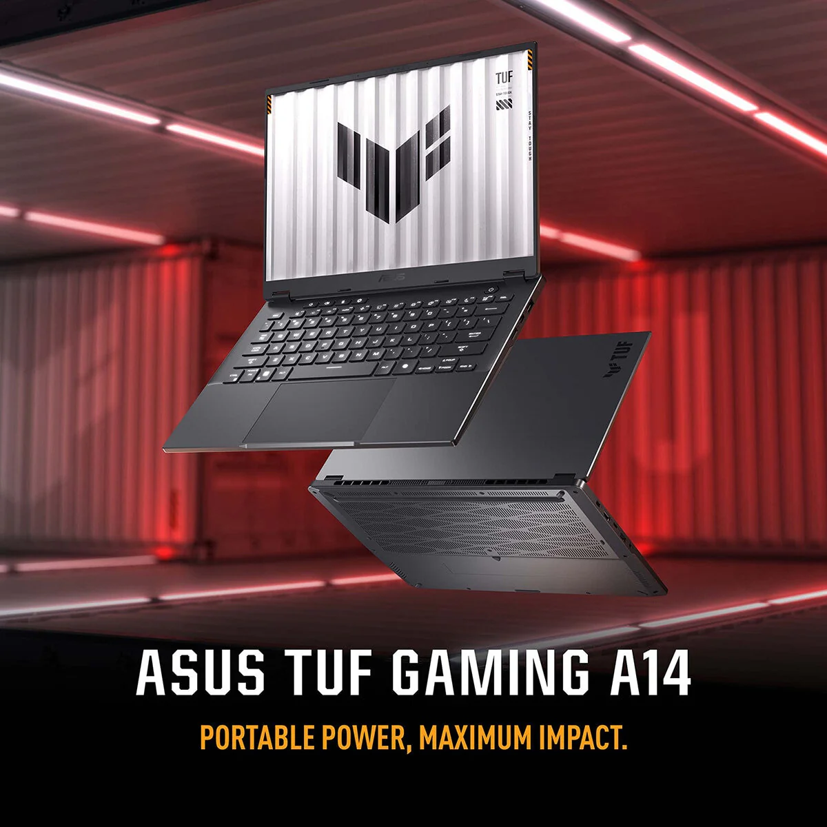 ASUS TUF A14, AMD Ryzen AI 7, 16GB RAM, 1TB SSD, NVIDIA GeForce RTX 5050, 14 Inch Gaming Laptop, FA401KH-RG005W - Image 6