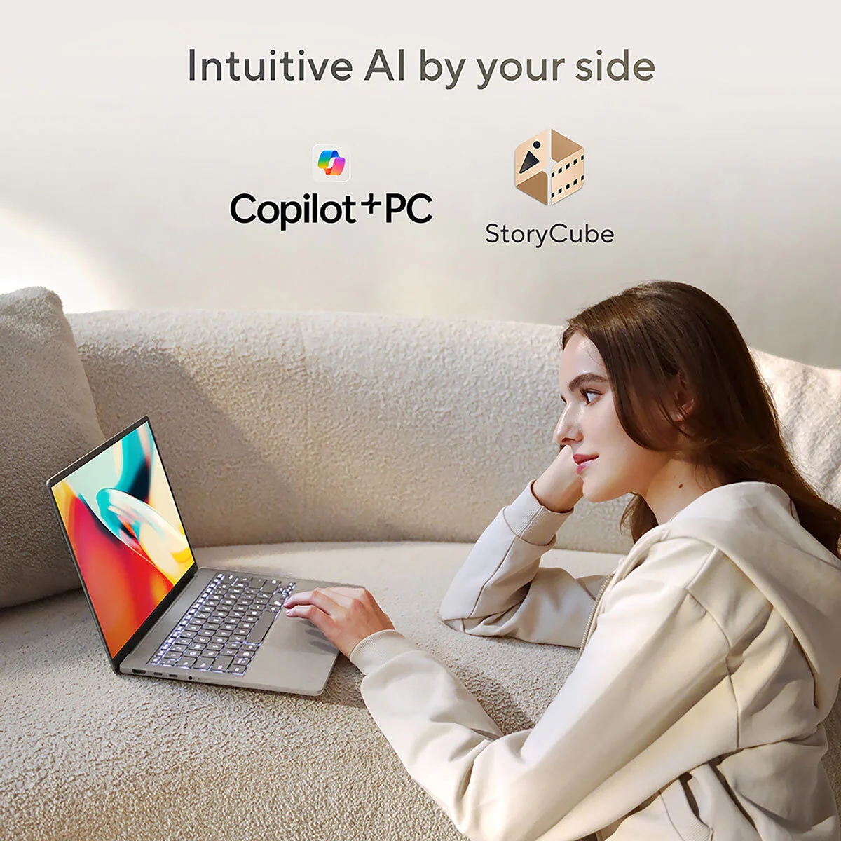ASUS Zenbook A14 Copilot+ PC, Snapdragon X, 16GB RAM, 1TB SSD, 14 Inch OLED Laptop, UX3407QA-QD244W - Image 6