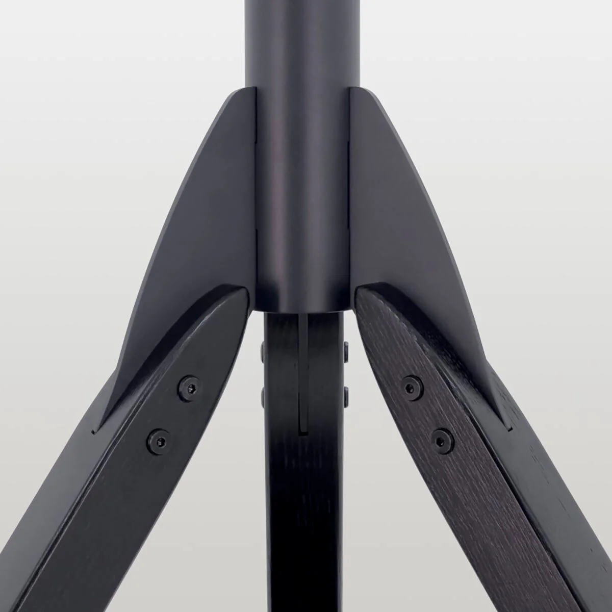 AVF Hoxton Tv Stand Tv's 65" Black 200 500 Glass Shelf Cable Management Media Steel - Image 7