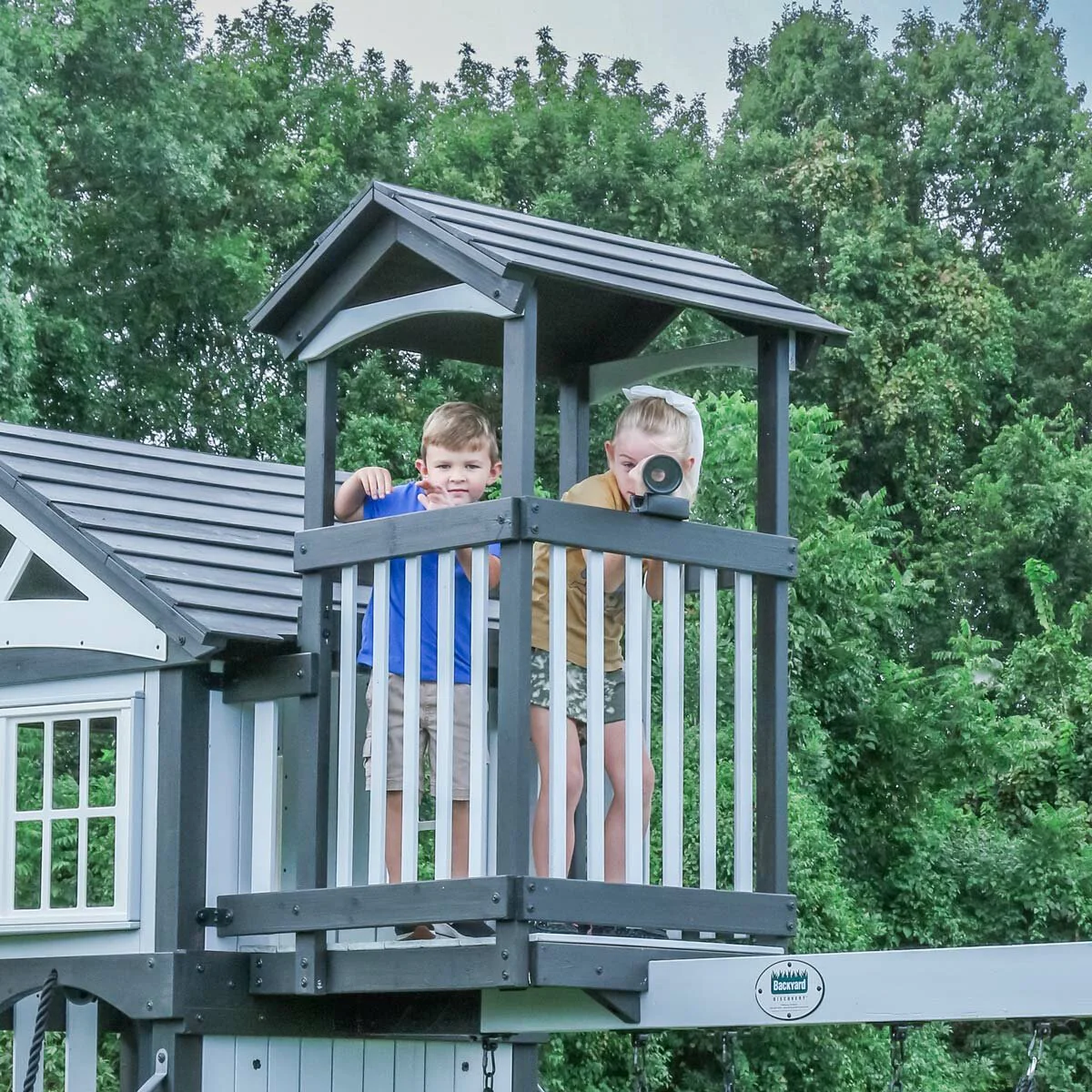 Backyard Discovery Whispering Point Playcentre and Swing Set (3-10 Years) - Image 7