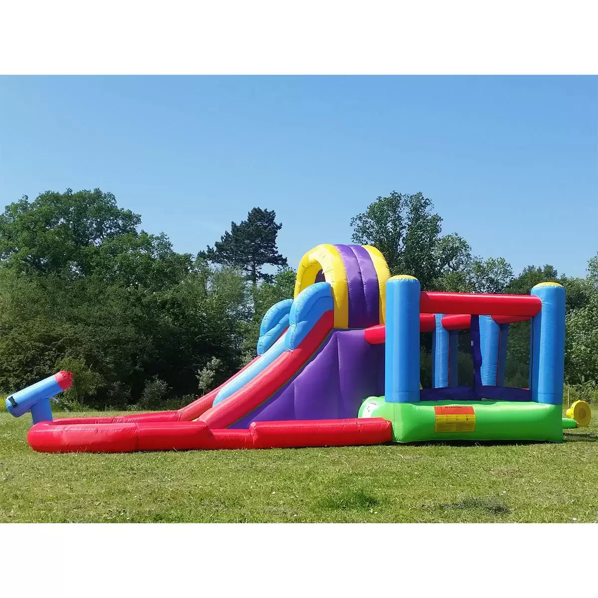 BeBop 7ft 9" Total Wipeout Bouncy Castle and Water Slide (3-10 Years) BeBoP Total Wipeout Bouncy Castle and Inflatable Water Slide Combo - Image 3