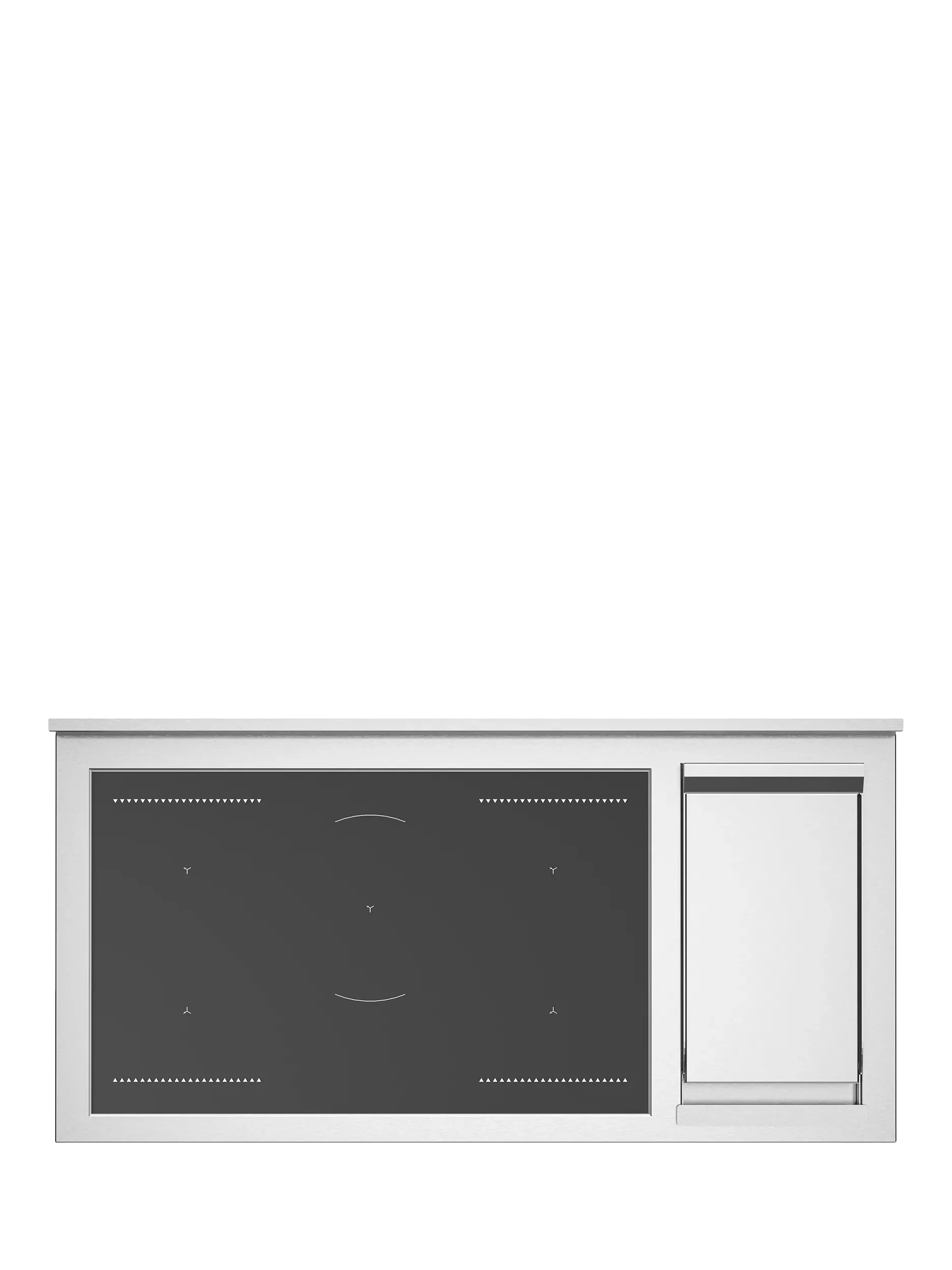 Bertazzoni Heritage Series HER125I2EXT 120cm Electric Range Cooker with Induction Hob, Stainless Steel - Image 3