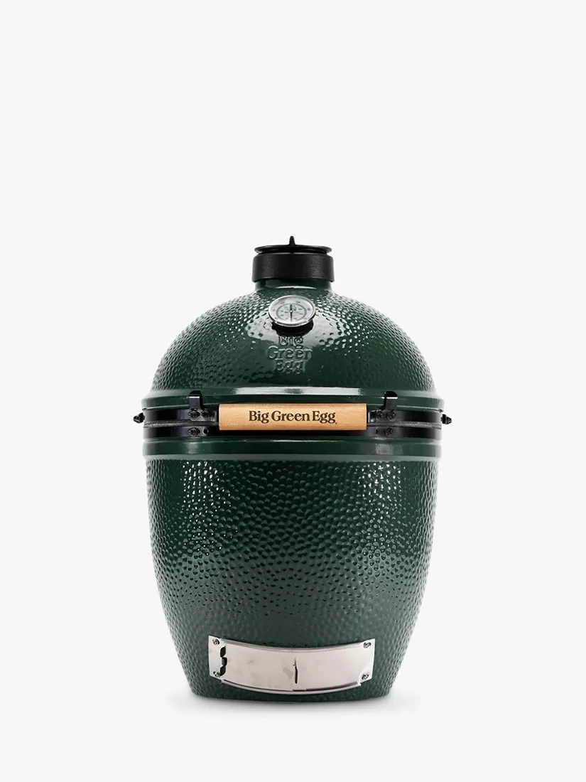 Big Green Egg Large Egg BBQ & Eucalyptus Wood Table Bundle with ConvEGGtor - Image 7