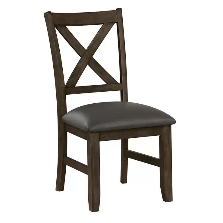 Blakely Extending Dining Table + 6 Cross Back Chairs, Seats 4-6 - Image 7