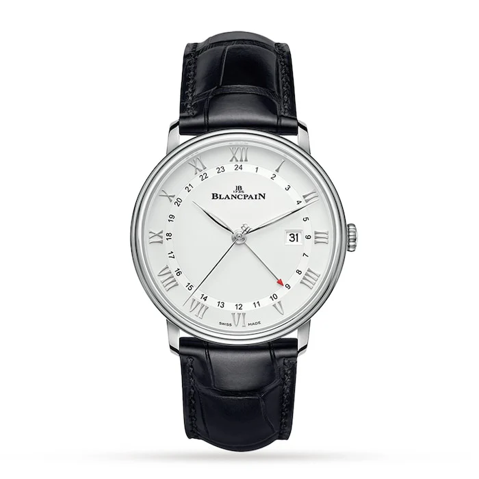 Blancpain Automatic 40mm Men’s Watch with White Material Dial, Stainless Steel Case, 30m Water Resistant / 6662-1127-55B
