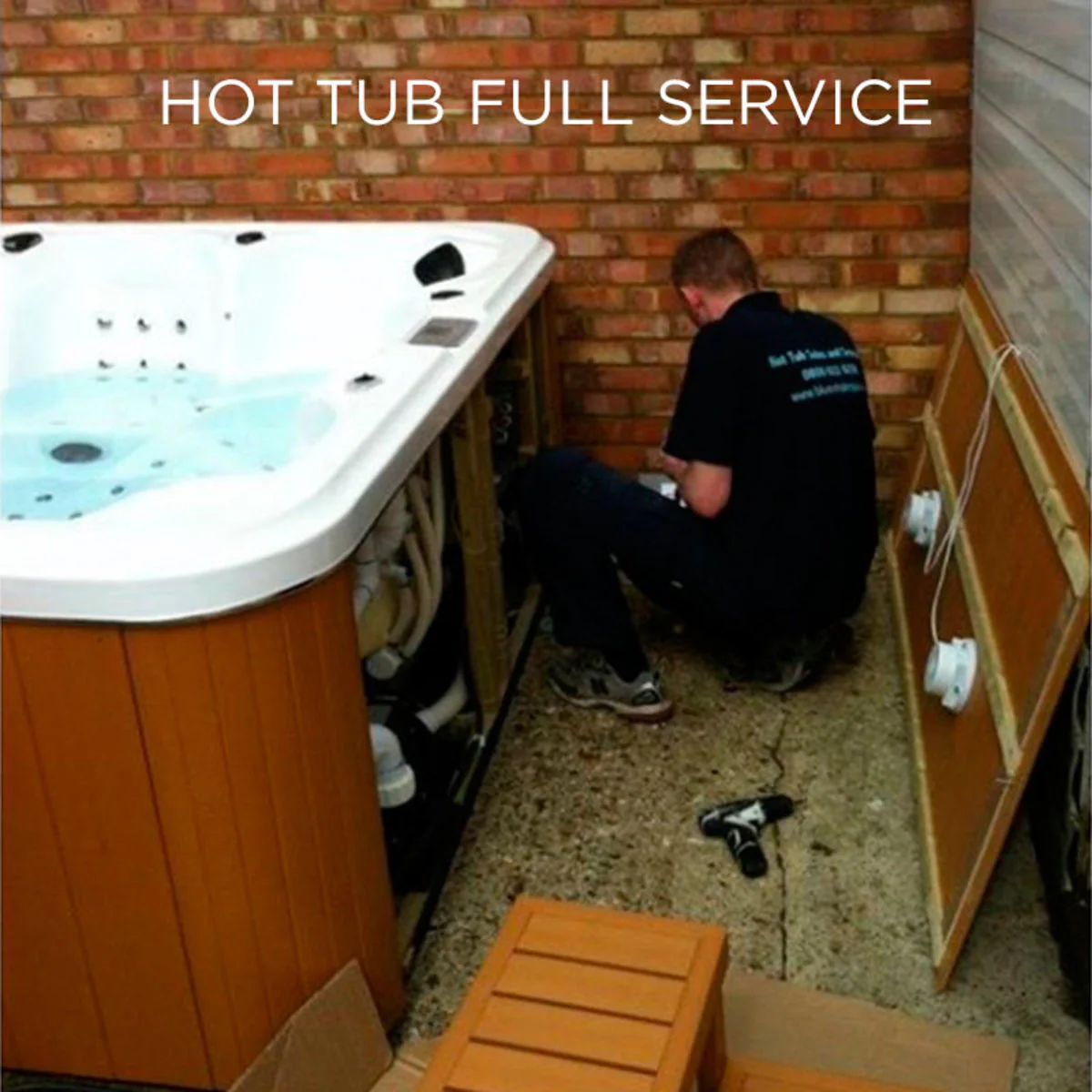 Blue Whale Spa Hot Tub Full Service - Image 3