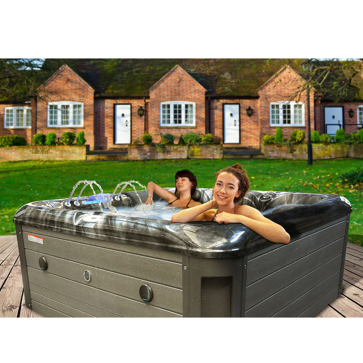 Blue Whale Spa Kingsbury 110-Jet 6 Person Hot Tub - Delivered and Installed - Image 7