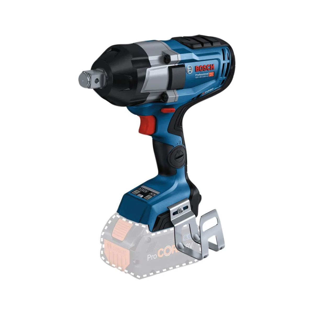 Bosch GDS 18V-1050 HC 3/4in Professional BITURBO Impact Wrench Body Only 06019J8200