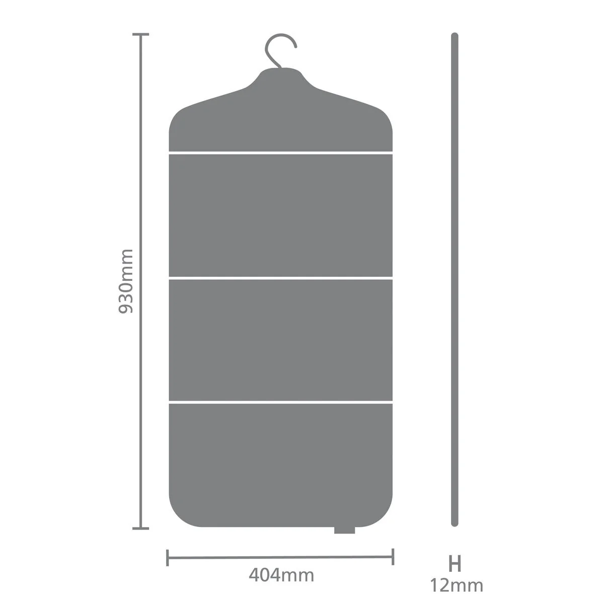 Brabantia Foldable Steam Board in Black - Image 8