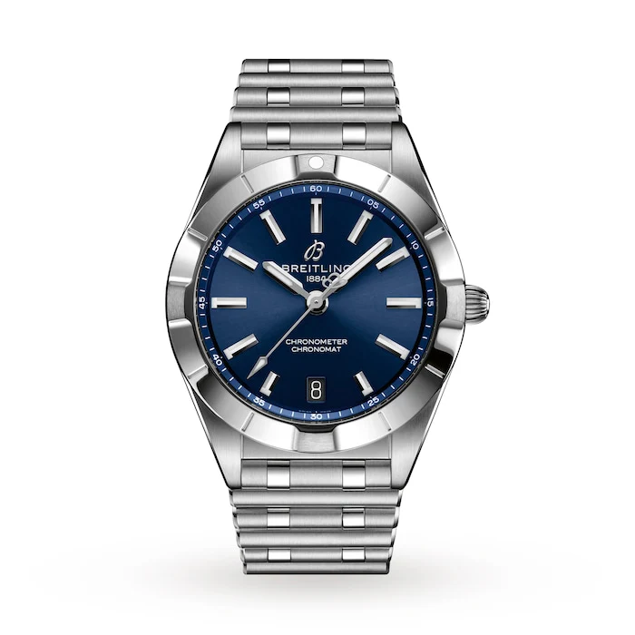 Breitling Chronomat 32 Stainless Steel - Blue Watch Luxury Watch Swiss Made High Precision Movement A77310101C1A1