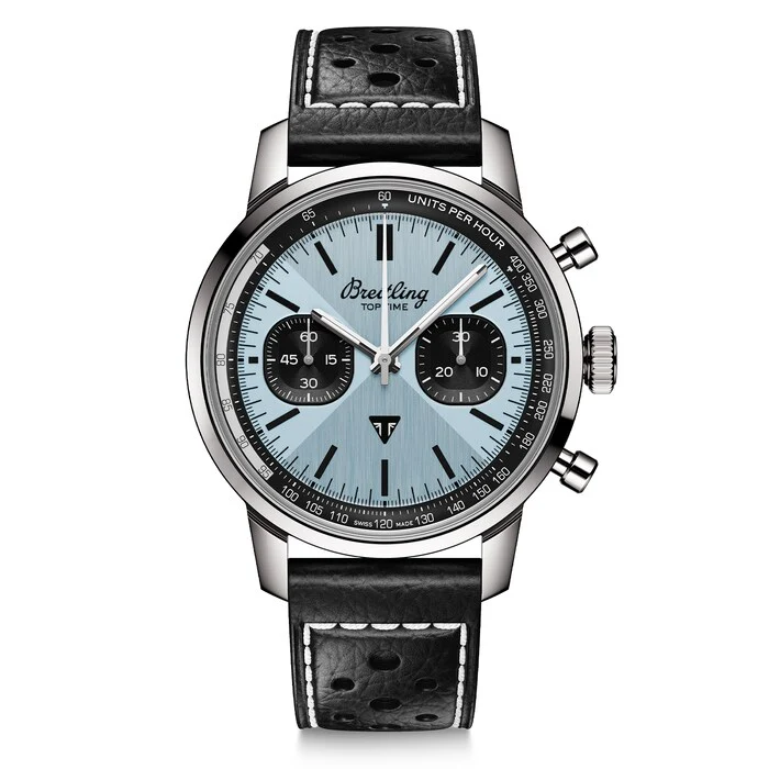 Breitling Heritage Automatic 41mm Men’s Watch with Blue Material Dial, Stainless Steel Case, 100m Water Resistant / AB01764A1C1X1