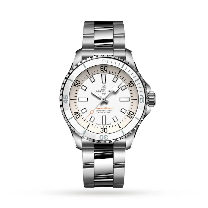 Breitling Superocean Automatic 36 Stainless Steel Watch Luxury Watch Swiss Made Automatic Movement A17377211A1A1
