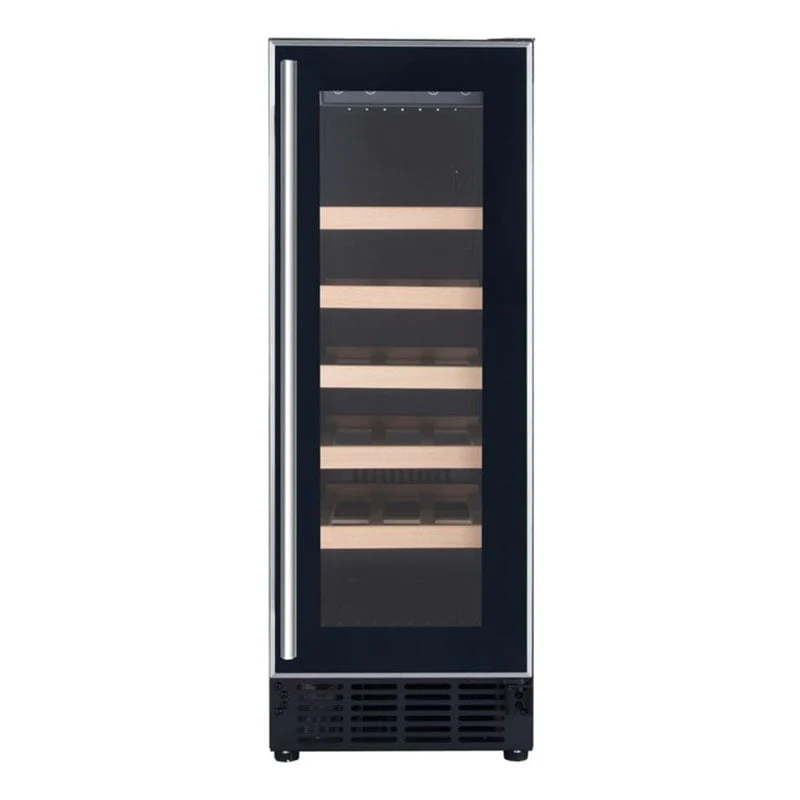 Built In 30cm Wine Cooler - Stainless Steel - PRWC407