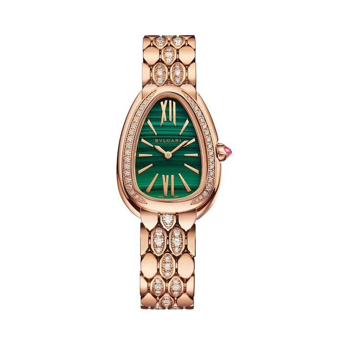 Bvlgari Serpenti Seduttori Watch 33mm Luxury Watch Swiss Made High Precision Movement Sapphire Crystal  103835