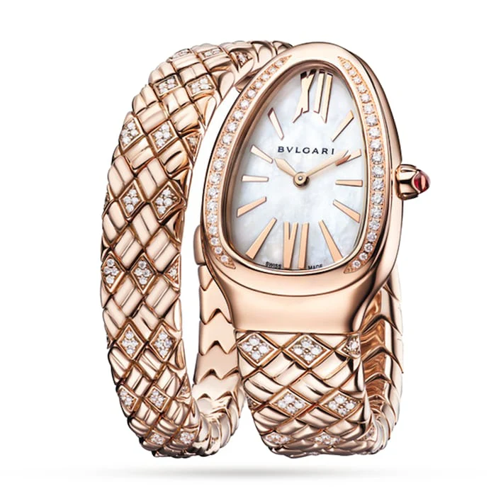 Bvlgari Serpenti Spiga 35mm Ladies Watch Luxury Watch Swiss Made High Precision Movement Sapphire Crystal 103250