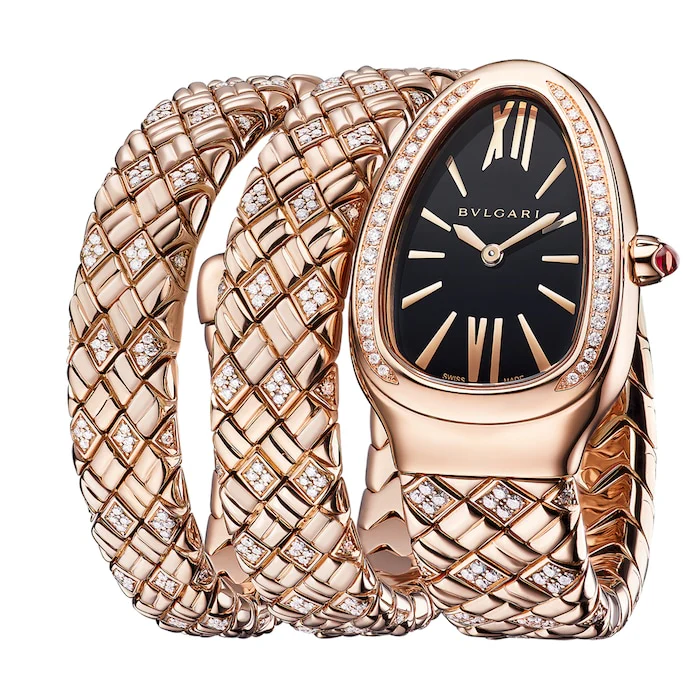Bvlgari Serpenti Spiga Ladies Watch Luxury Watch Swiss Made High Precision Movement Sapphire Crystal  103252