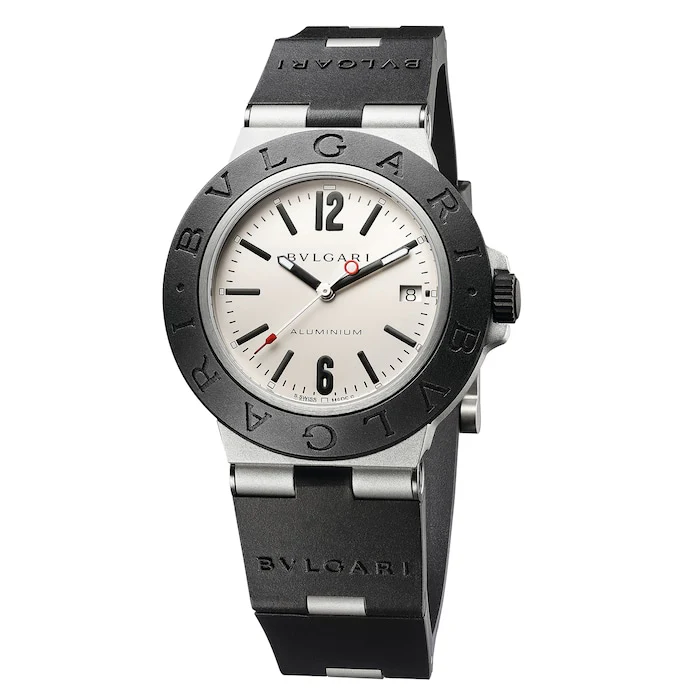 Bvlgari Sport Automatic 40mm Men’s Watch with Cream Material Dial, 100m Water Resistant / 103382