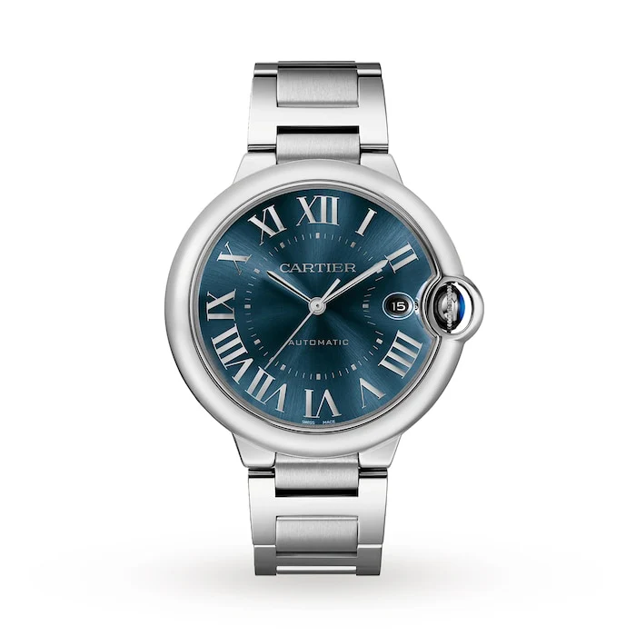 Cartier Automatic 40mm Men’s Watch with Blue Material Dial, 30m Water Resistant / WSBB0061