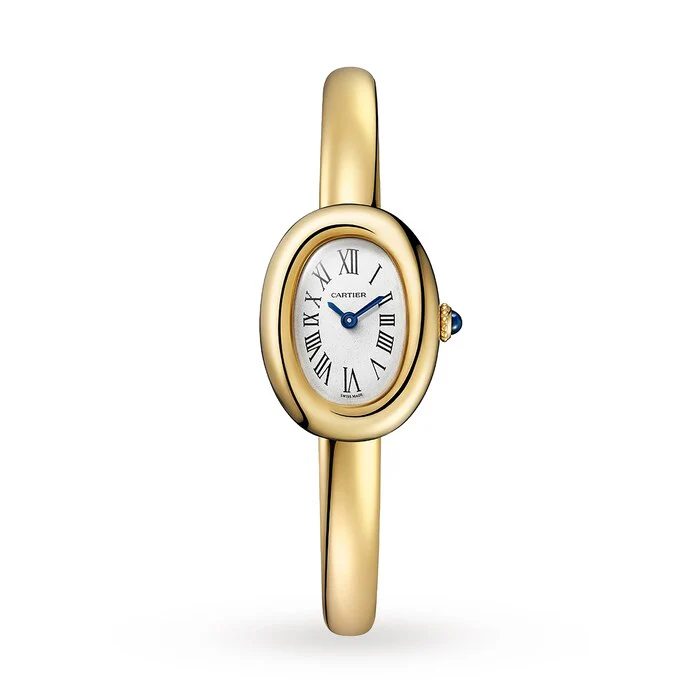 Cartier Baignoire De Cartier Watch, Mini Model, Quartz Movement, Yellow Gold Luxury Watch  WGBA0044