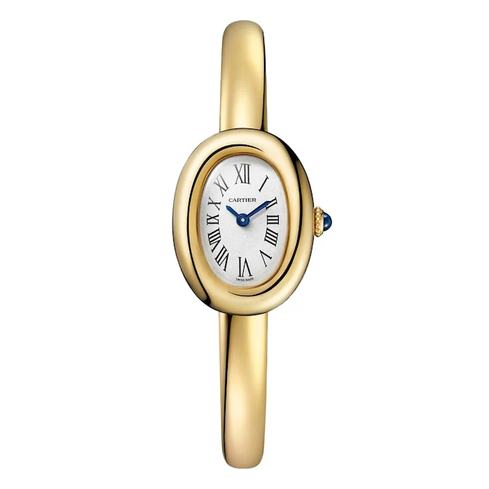 Cartier Baignoire De Cartier Watch, Mini Model, Size 16, Quartz Movement, Yellow Gold Luxury Watch  WGBA0021