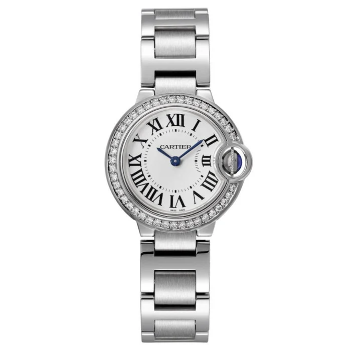Cartier Ballon Bleu De Cartier Watch, 28mm, Quartz Movement Luxury Watch Swiss Made High Precision Movement  W4BB0030