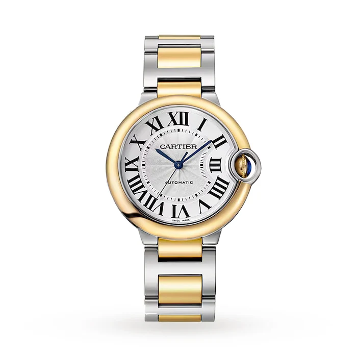Cartier Ballon Bleu De Cartier Watch, 36mm, Automatic Winding, Steel Case Luxury Watch Swiss Made W2BB0038