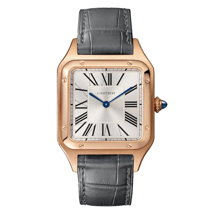 Cartier Quartz 31mm Men’s Watch with Silver Material Dial, Gold Case, 30m Water Resistant / WGSA0021