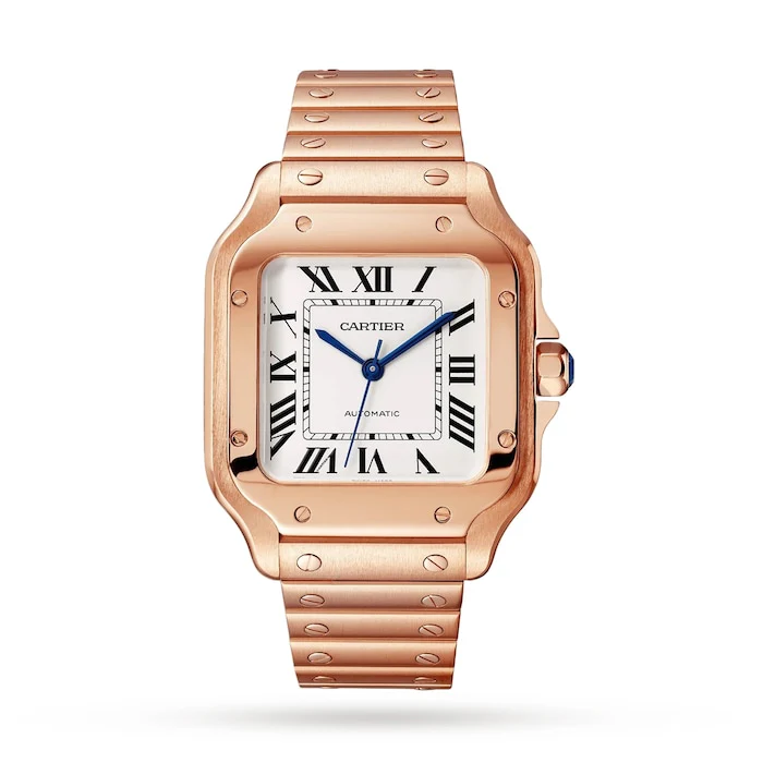 Cartier Santos De Cartier Watch Medium Model, Mechanical Movement With Automatic Winding Luxury Watch  WGSA0031