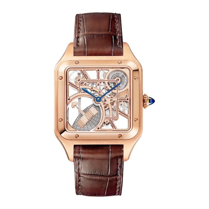 Cartier Santos Luxury Watch, Large Model, Mechanical Movement With Automatic Winding, Calibre 1847 MC Steel Case WHSA0030