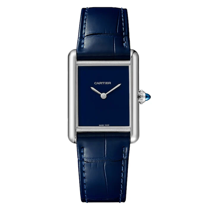 Cartier Tank Must Watch, Large Model, High Autonomy Quartz Movement, Steel Case Luxury Watch  WSTA0114