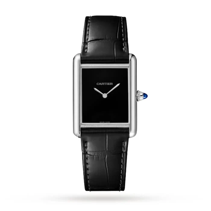 Cartier Tank Must Watch, Large Model, Quartz Movement, Steel Luxury Watch Swiss Made High Precision Movement WSTA0072