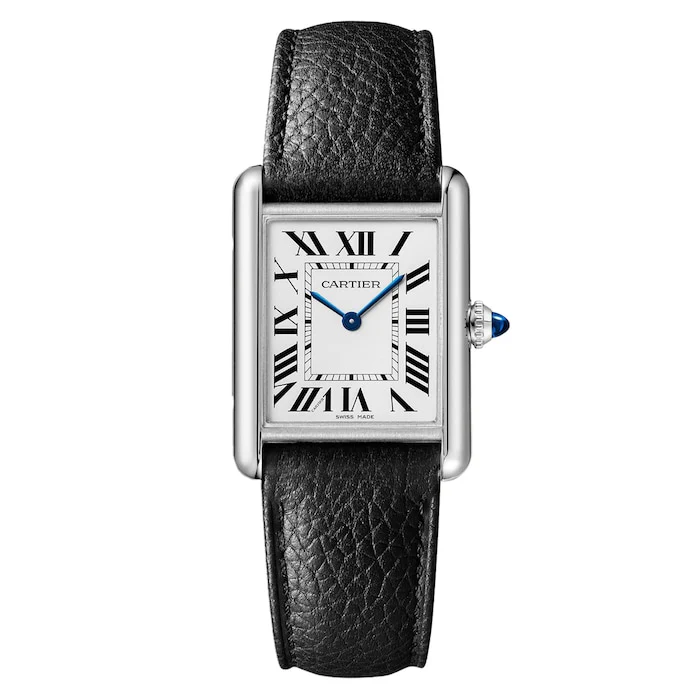 Cartier Tank Must Watch, Large Model, SolarBeat Photovoltaic Movement, Steel Case Luxury Watch WSTA0120