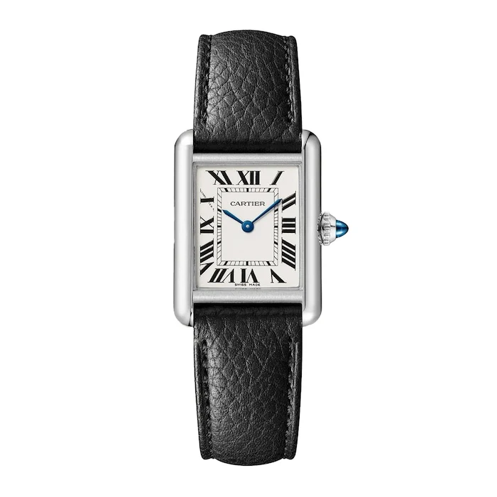 Cartier Tank Must watch, small model, High Autonomy quartz movement. Steel case Luxury Watch WSTA0135