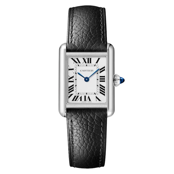 Cartier Tank Must Watch, Small Model, SolarBeat Photovoltaic Movement, Steel Case Luxury Watch WSTA0119