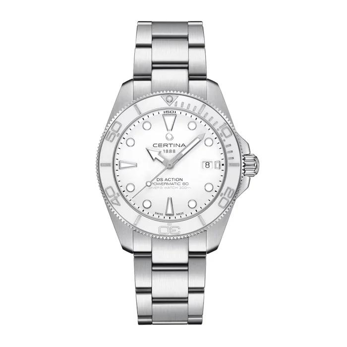 Certina DS Action Diver 40.5mm Unisex Watch Luxury Watch Swiss Made High Precision Movement  C0484071101100