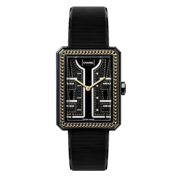 Chanel BOY-FRIEND COUTURE WATCH LIMITED EDITION Luxury Watch Swiss Made High Precision Movement  H9834