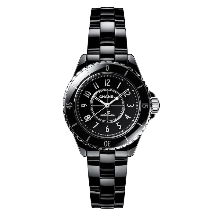 CHANEL J12 WATCH CALIBRE 12.1, 33 MM Luxury Watch Swiss Made High Precision Movement Sapphire Crystal  H5696