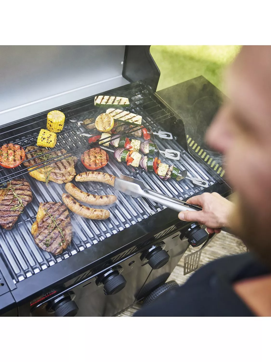 Char-Broil Essential TRU-Infrared 4-Burner Gas BBQ - Image 6