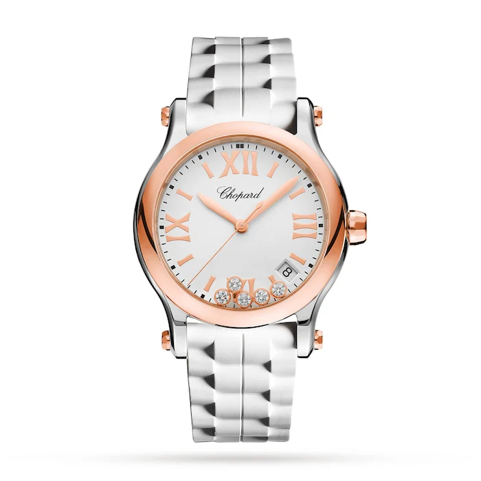 Chopard Happy Sport 36mm Ladies Watch Luxury Watch Swiss Made High Precision Movement Sapphire Crystal 278582-6001