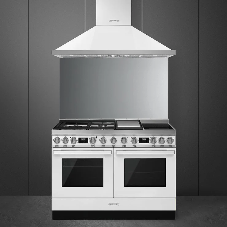 CPF120IGMPWH 120cm Portofino Dual Fuel Range Cooker White Flexible cooking with 2 large ovens - Image 3