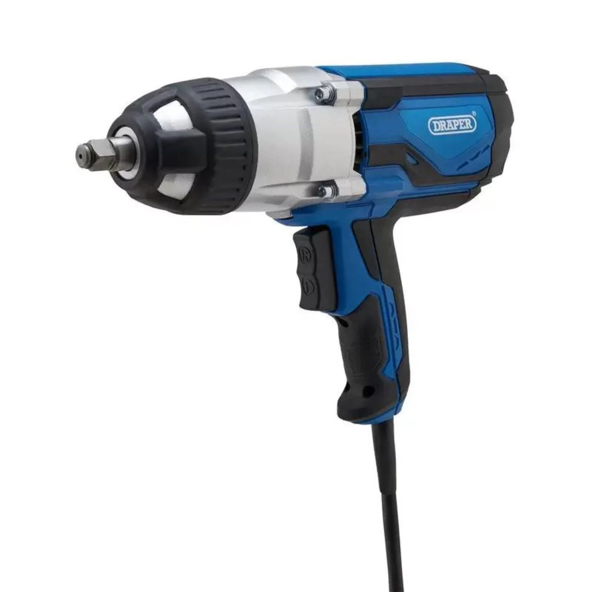 Draper IW1000D Impact Wrench Kit 1/2" Sq. 230V With 4 x Impact Sockets 82994